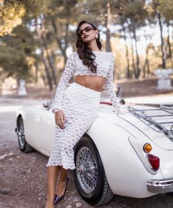 siena white skirt